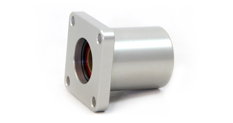 SFP inch Simplicity Square Flange Mount Side View